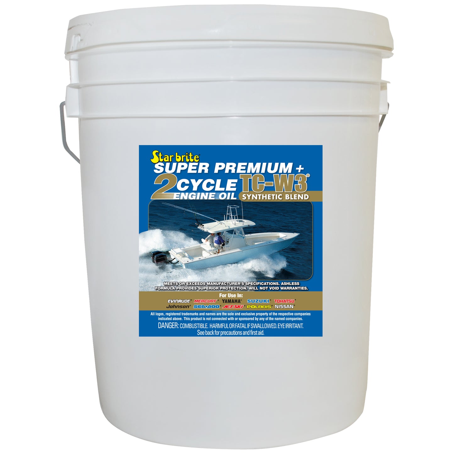 Super Premium+ 2-Cycle Synthetic Blend TC-W3 Engine Oil