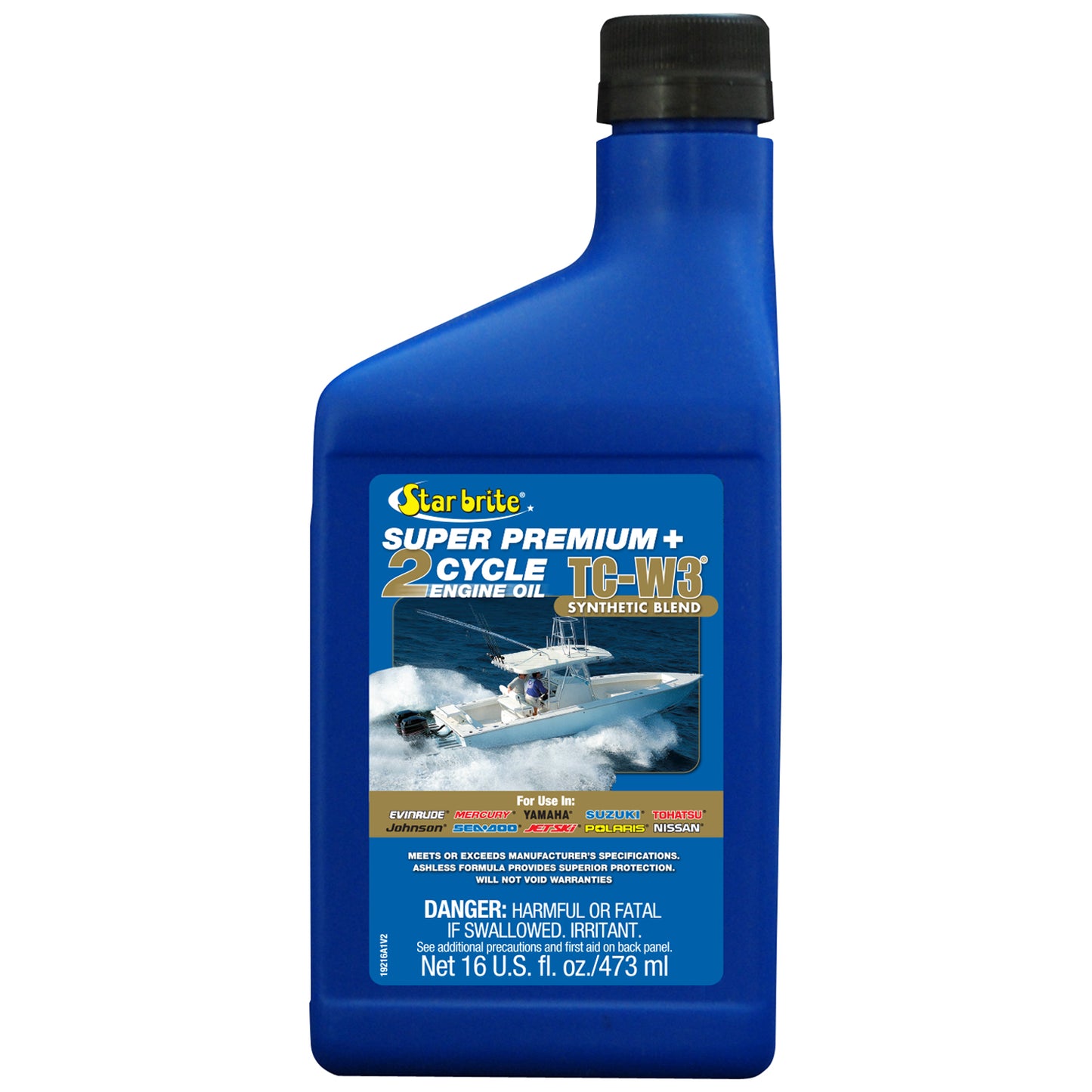 Super Premium+ 2-Cycle Synthetic Blend TC-W3 Engine Oil