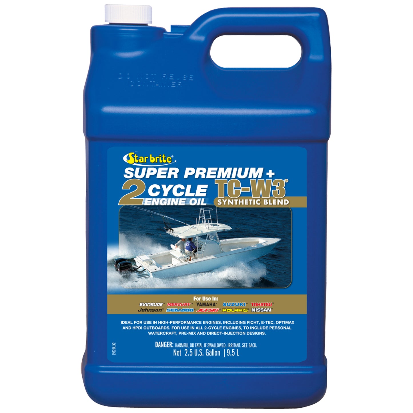 Super Premium+ 2-Cycle Synthetic Blend TC-W3 Engine Oil