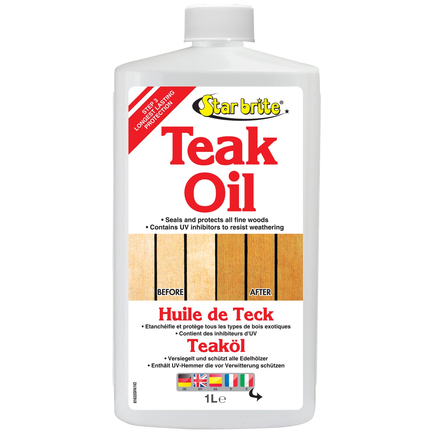 Teak Oil - Marine Grade for the Harshest Conditions