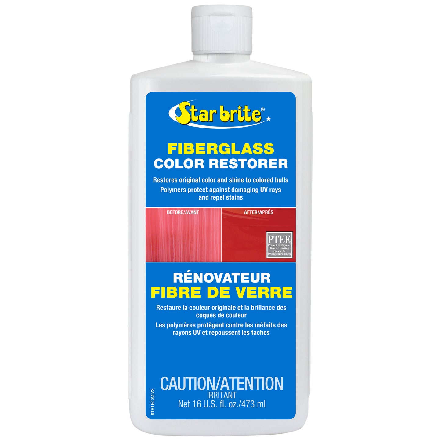 Fiberglass Color Restorer - Formulated for Colored Hulls