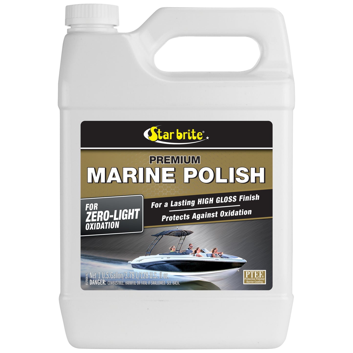 Premium Marine Polish - UV Protection & High Gloss Finish