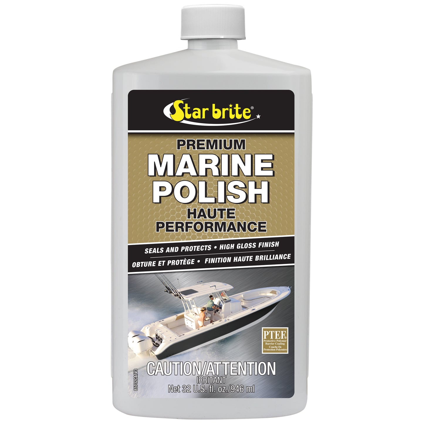 Premium Marine Polish - UV Protection & High Gloss Finish