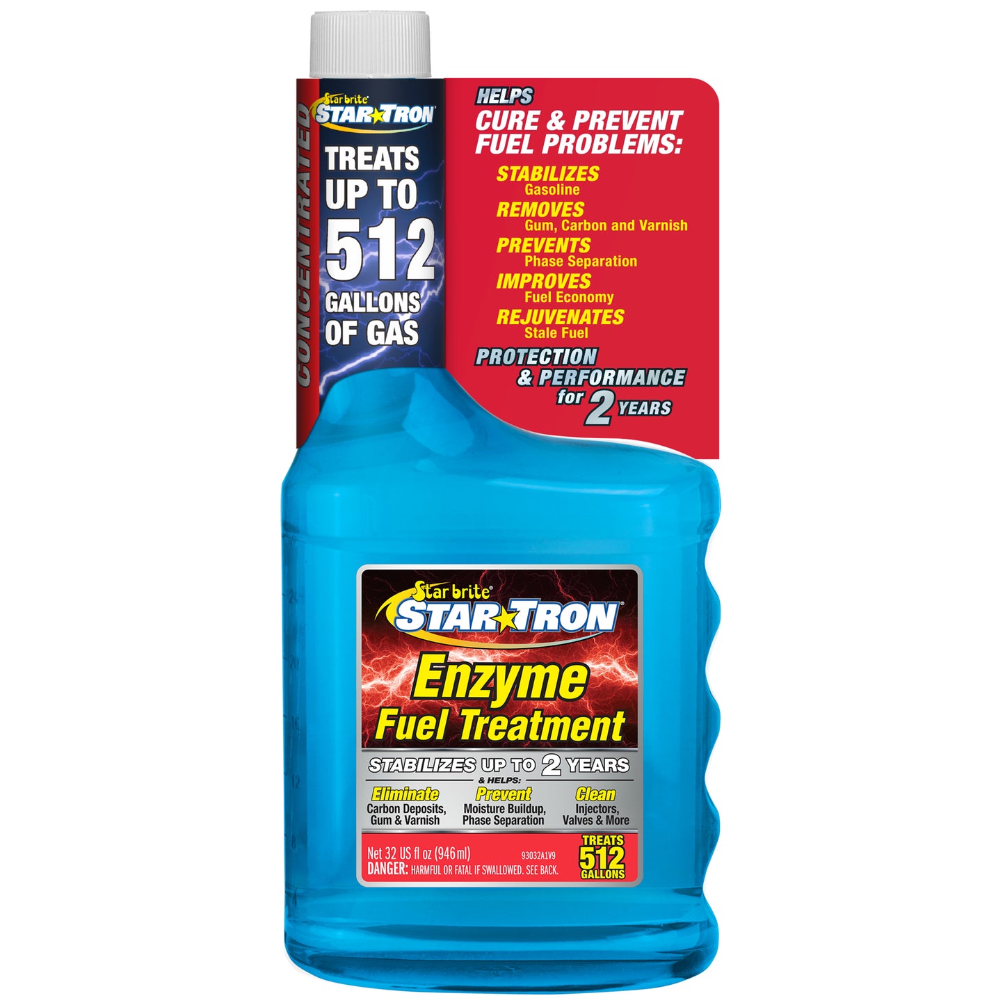Star Tron Enzyme Fuel Treatment - Concentrate Gas Formula