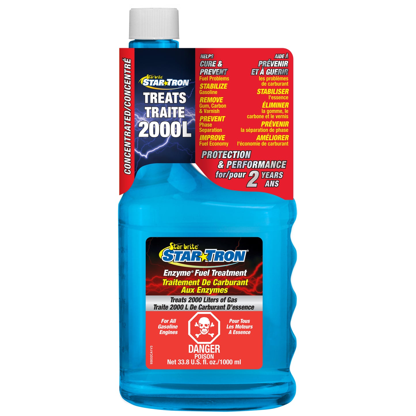 Star Tron Enzyme Fuel Treatment - Concentrate Gas Formula