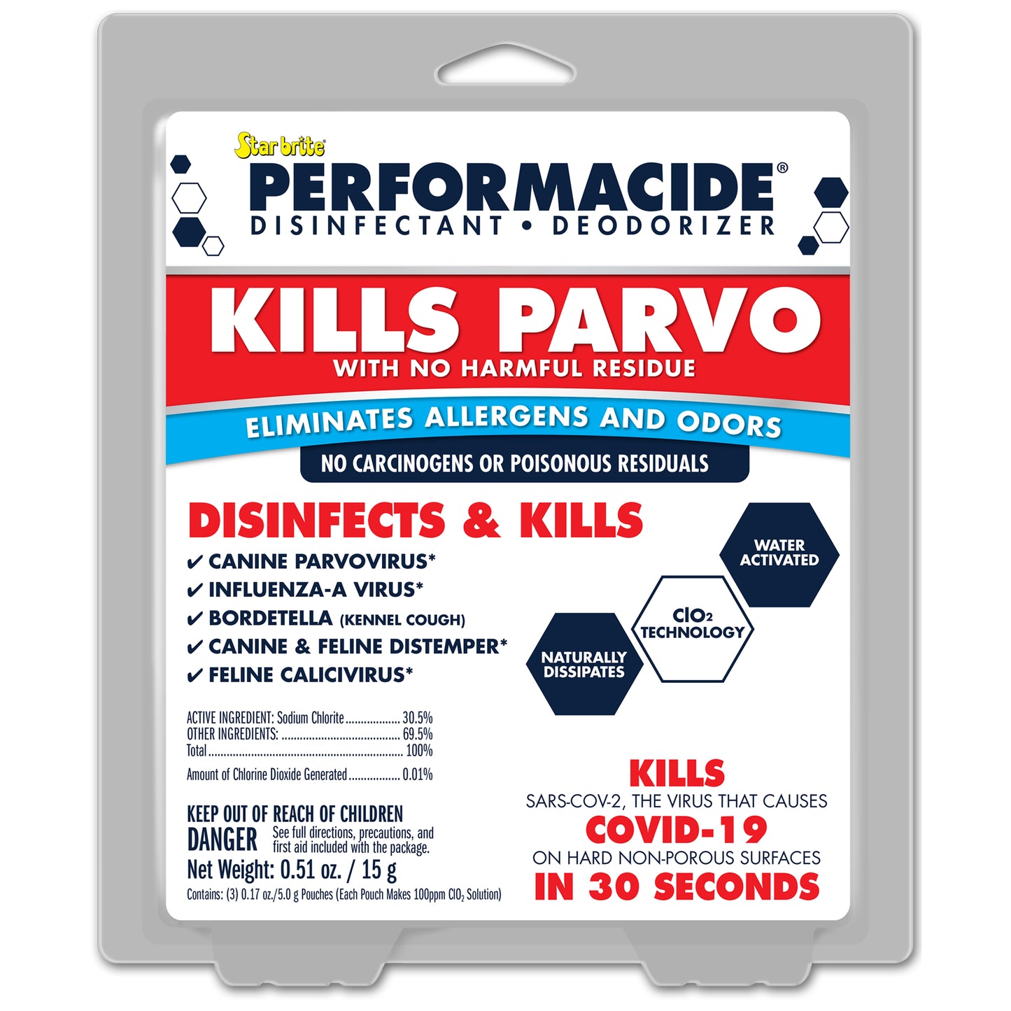 Performacide 32 oz. Refill (6-Pack) – Kills Parvo Virus