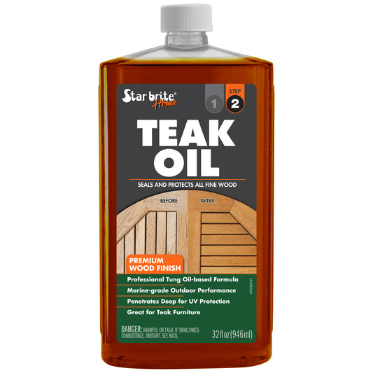 Teak Oil, Marine-Grade