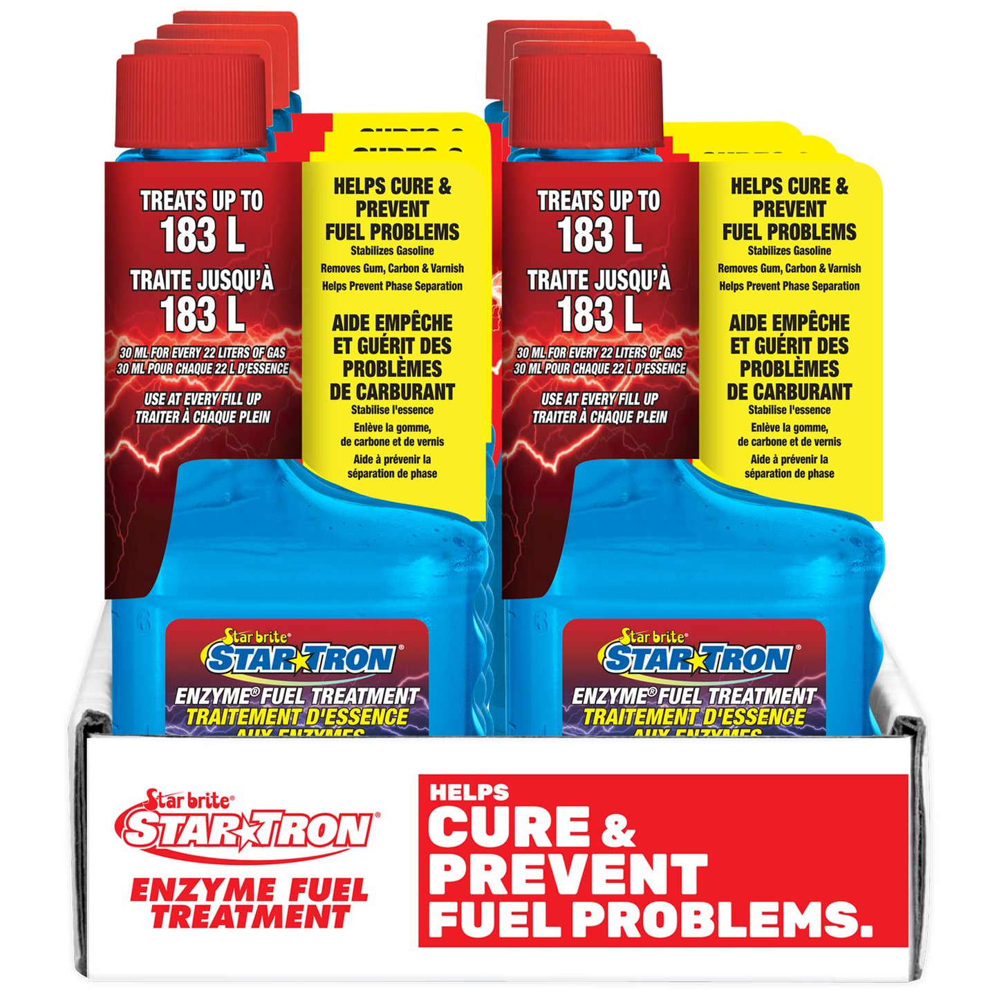 Star Tron Enzyme Fuel Treatment - Gas Formula Display