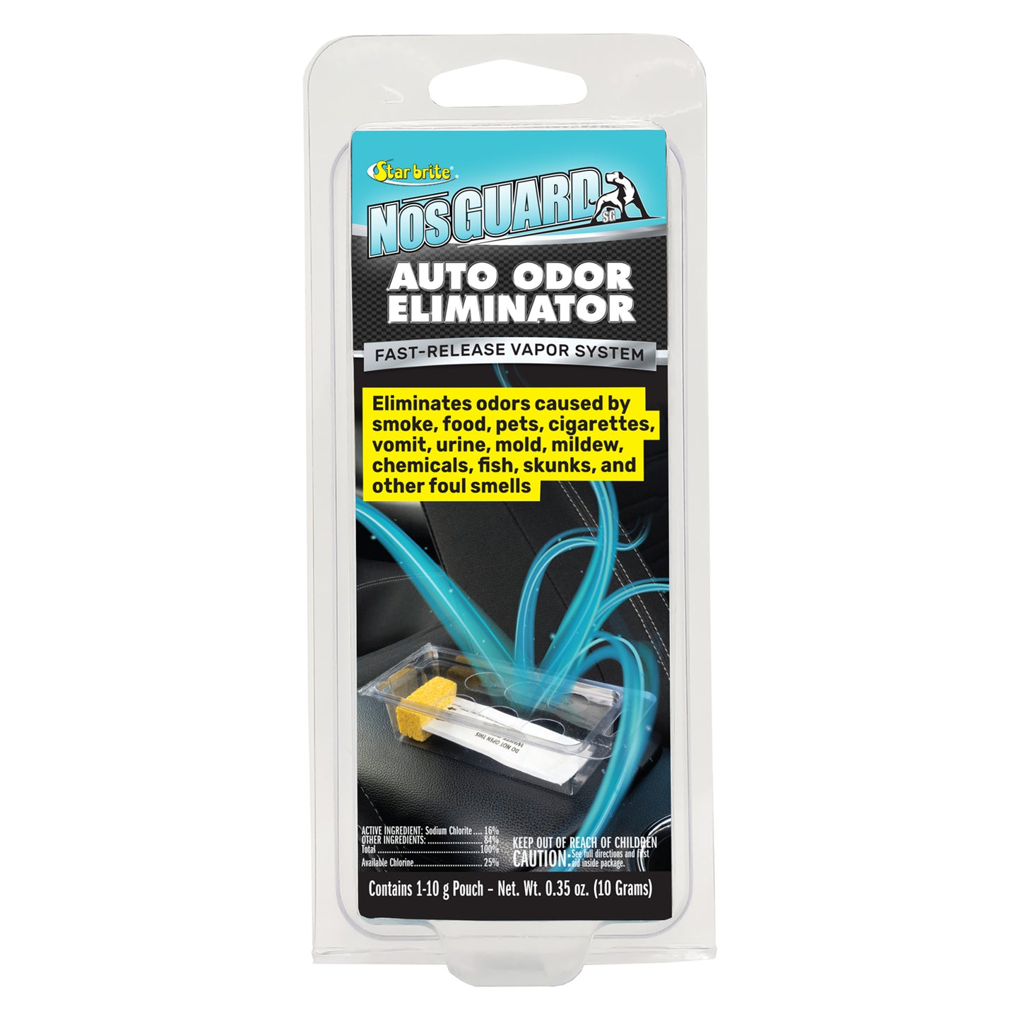 NosGUARD Auto Odor Eliminator - Quick-Action Vapor System