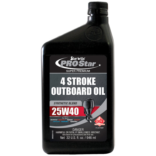 Super Premium 4 Stroke Oil - 25W-40 Synthetic Blend Oil