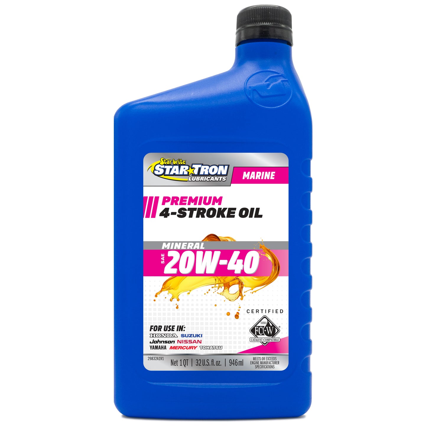 Star Tron Lubricants 20W-40 Mineral 4-Stroke Oil