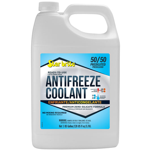 50/50 Green Pre-Diluted Antifreeze Coolant