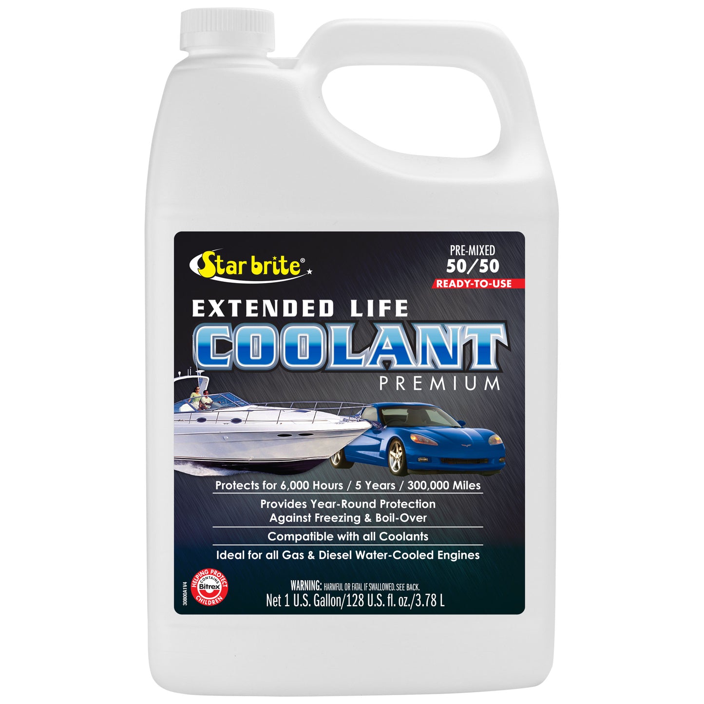 300,000 Mile Antifreeze Coolant - 50/50 Ready-To-Use