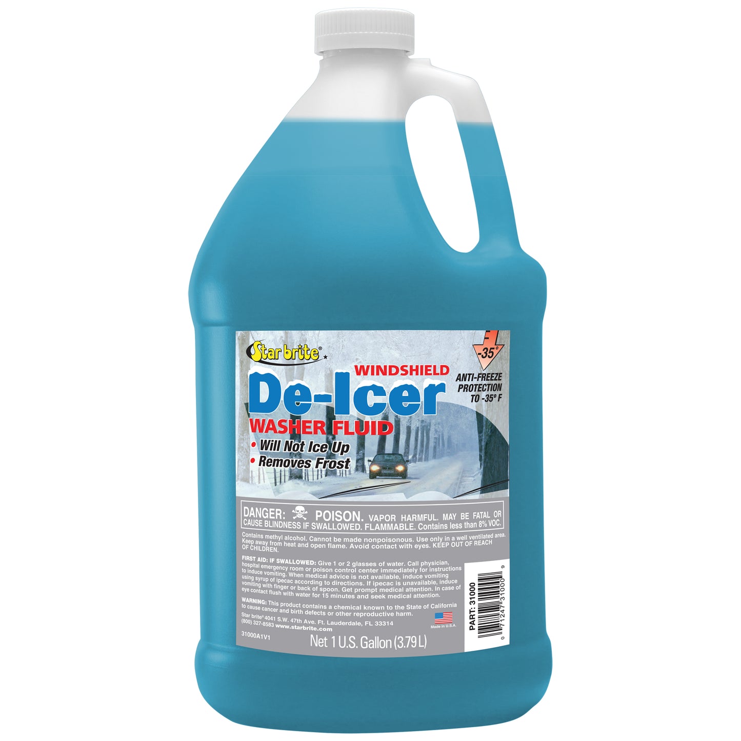 Windshield De-Icer Washer Fluid