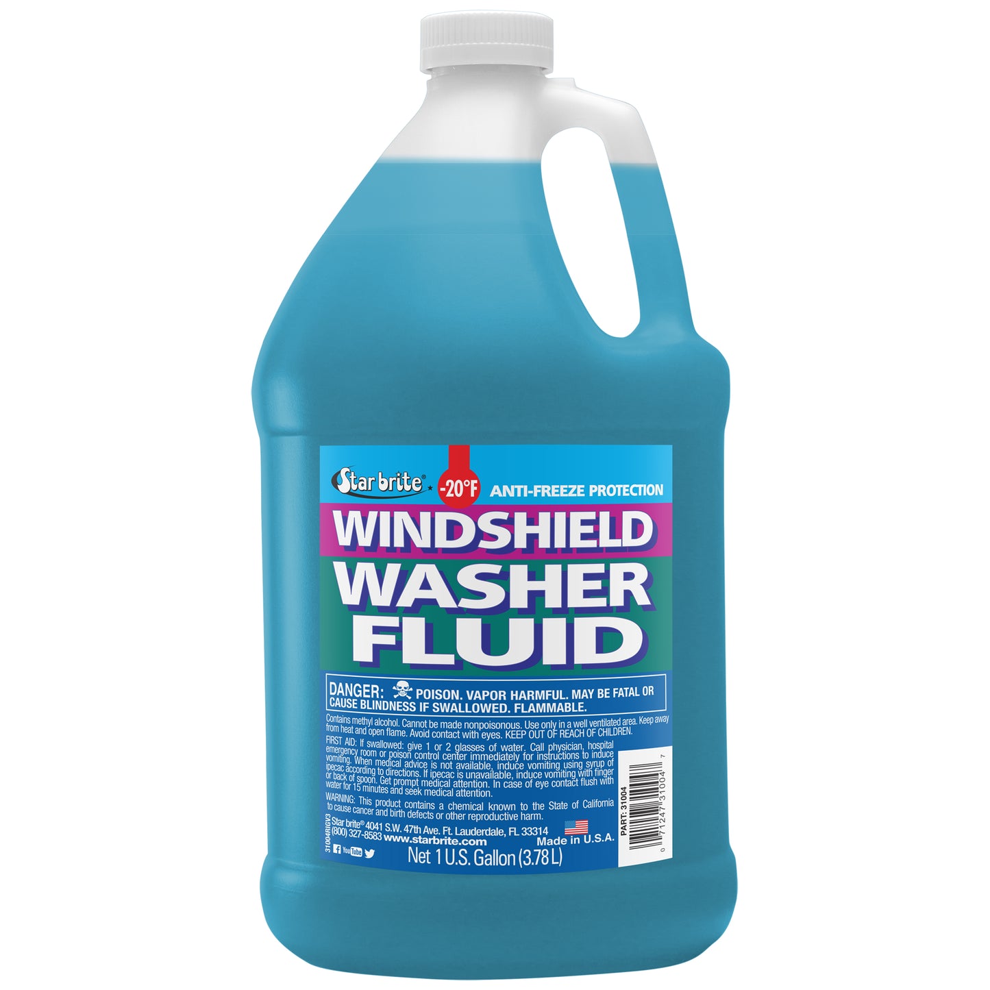 -20°F Windshield Washer Fluid