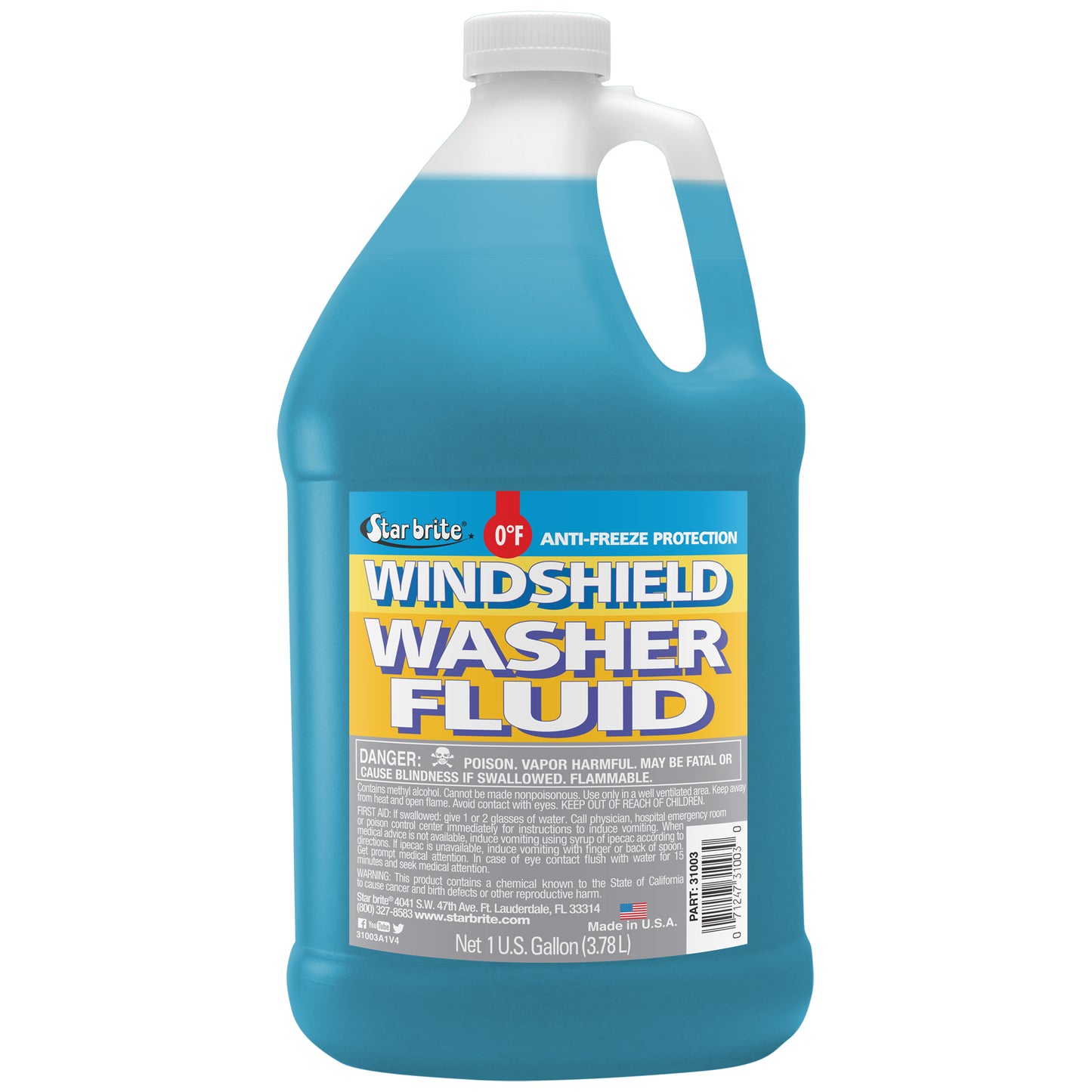 -10°F Windshield Washer Fluid