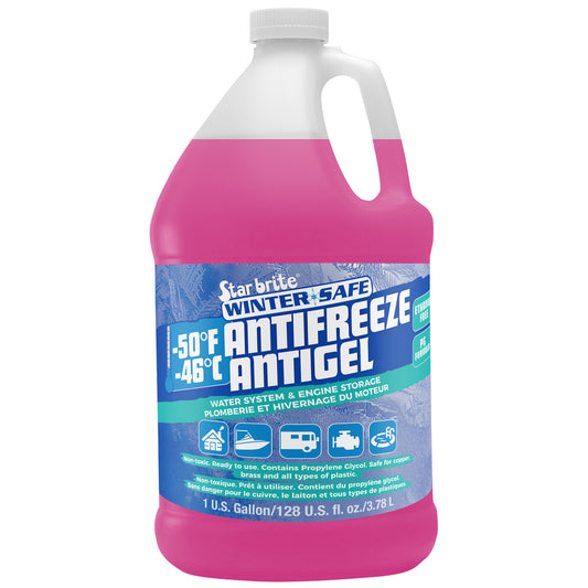 Winter Safe -50°F  Non-Toxic RV & Marine PG Anti-Freeze