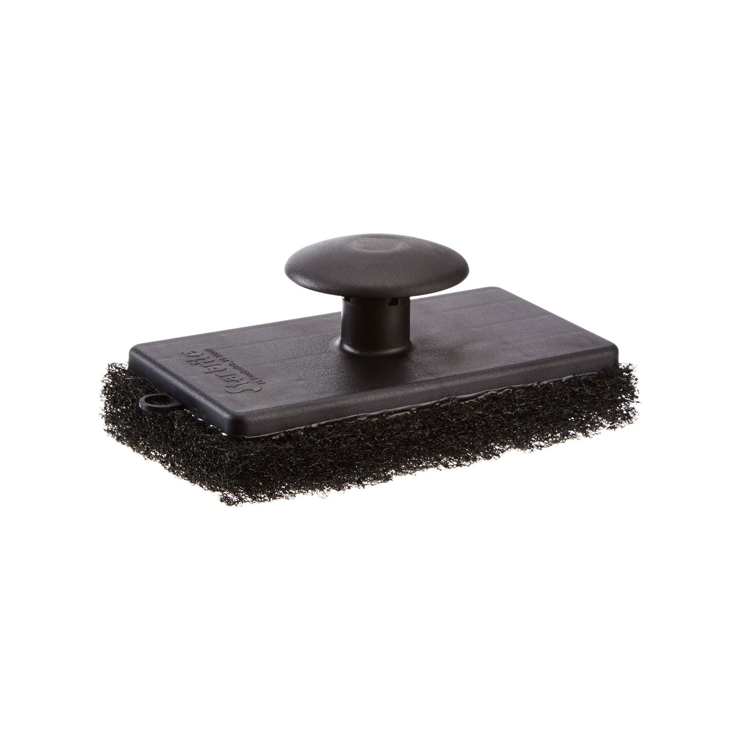 All-Purpose Coarse (Black) Scrubber Pad - Handle for Boats