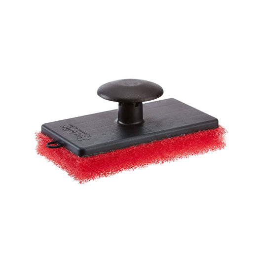 All-Purpose Medium (Red) Scrubber Pad - Ergonomic Handle