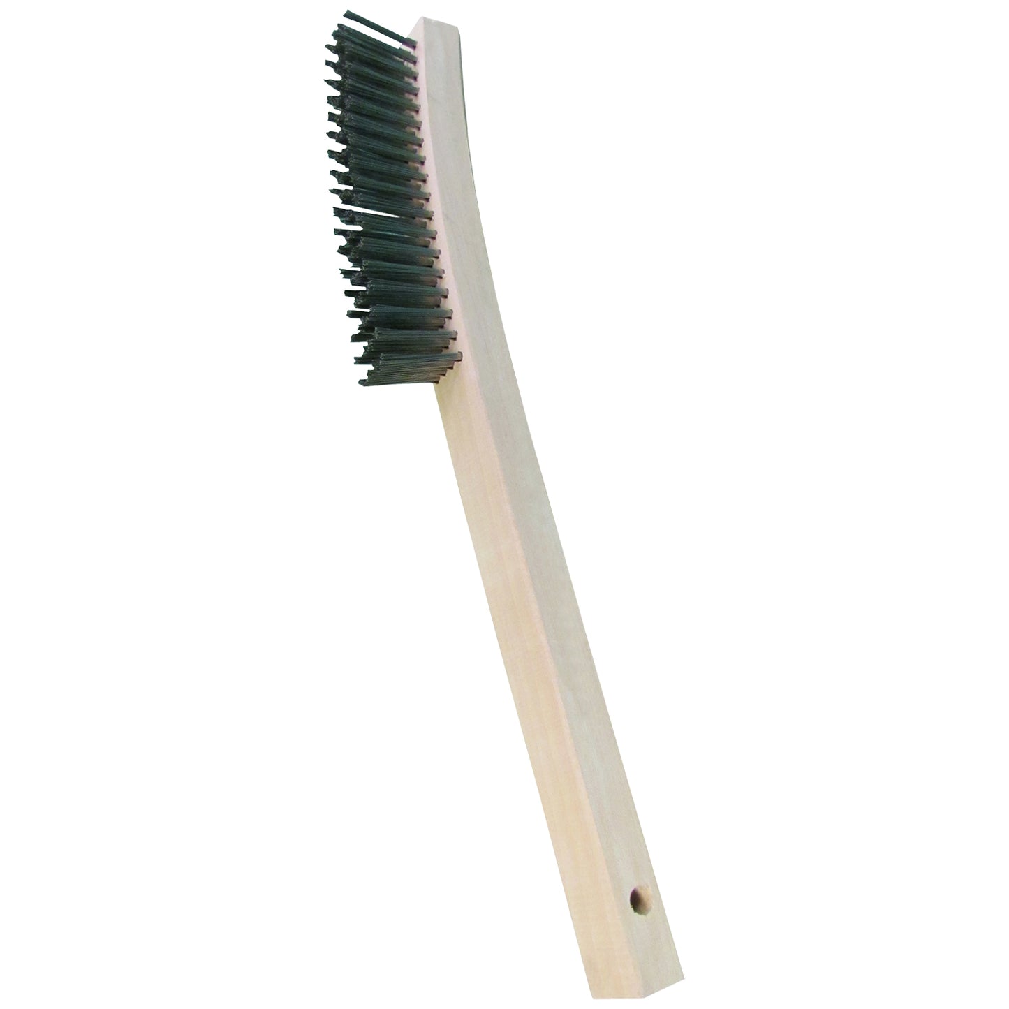 Stainless Steel Bristle Cleaning Brush - 14" Heavy-Duty Tool