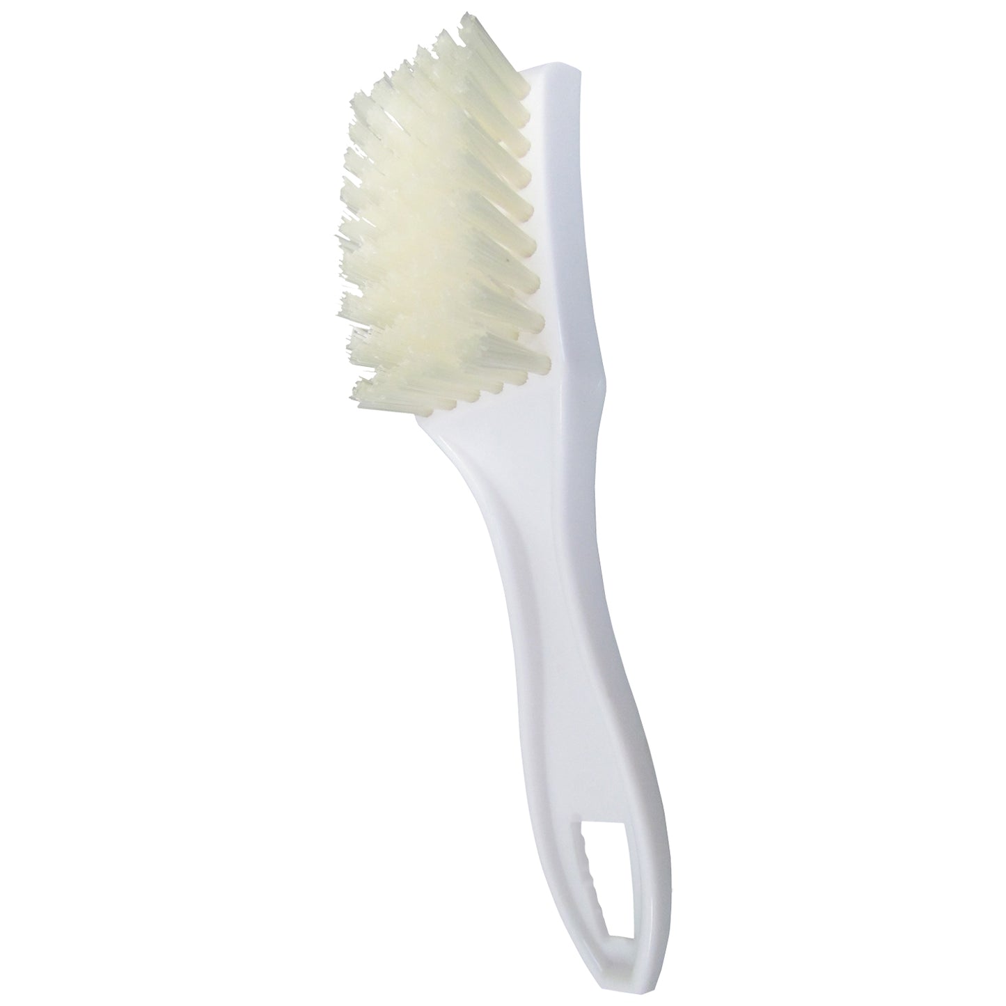 Small Plastic Utility Brush with Nylon Bristles