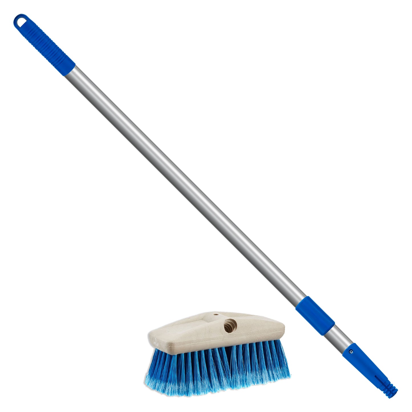 Brush Kit - Telescoping 2'-4' Handle, 8" Medium Duty Bristles