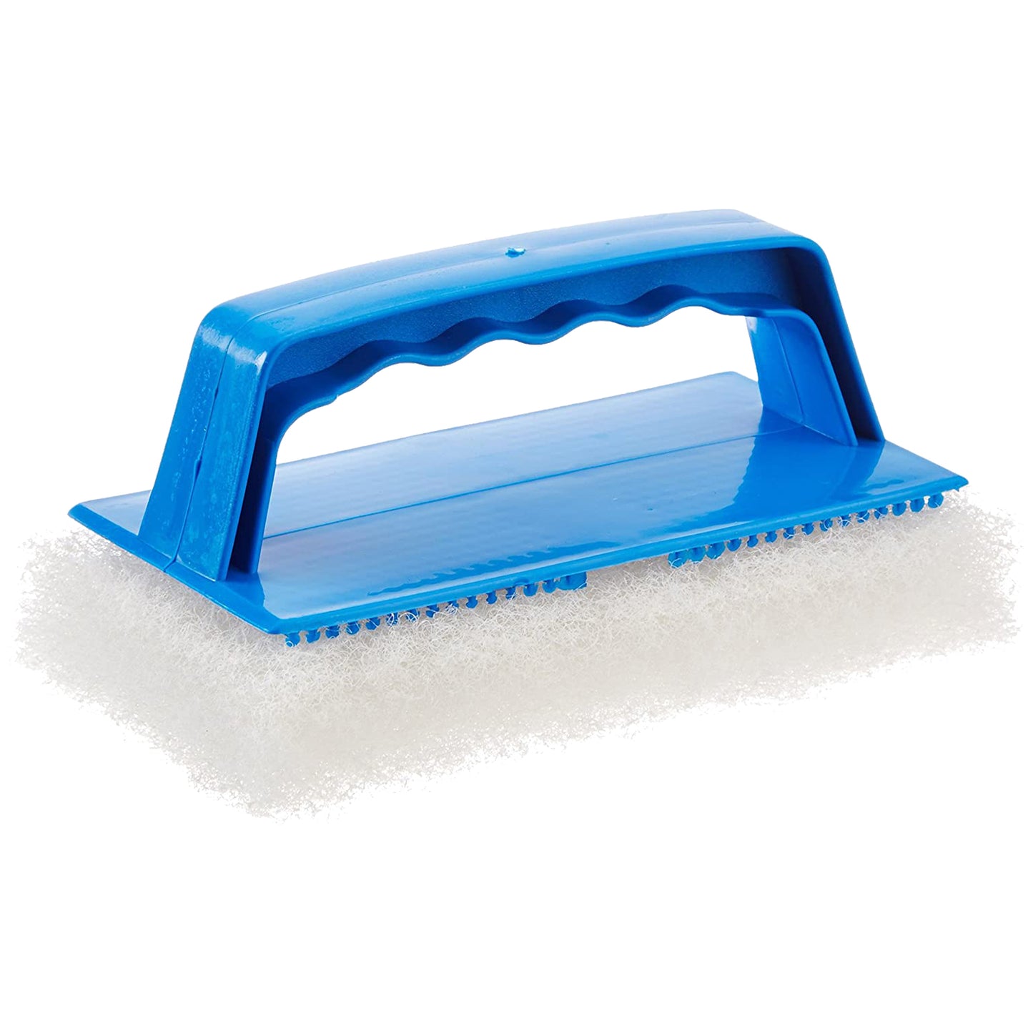 Fine White Scrub Pad with Interchangeable Handle