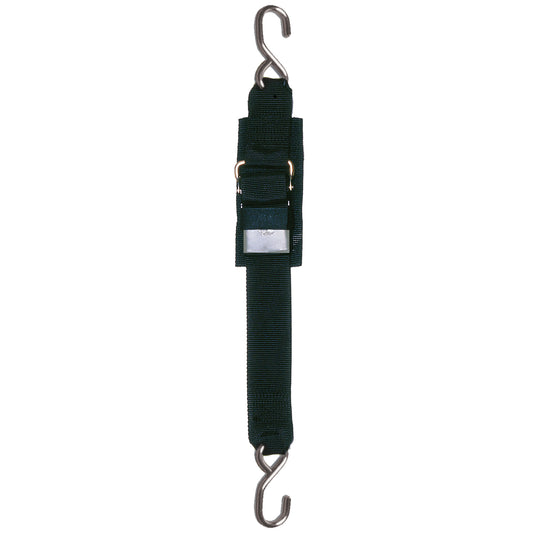 2"x4' Transom Tie Down Straps with Stainless Steel Buckle & Hooks