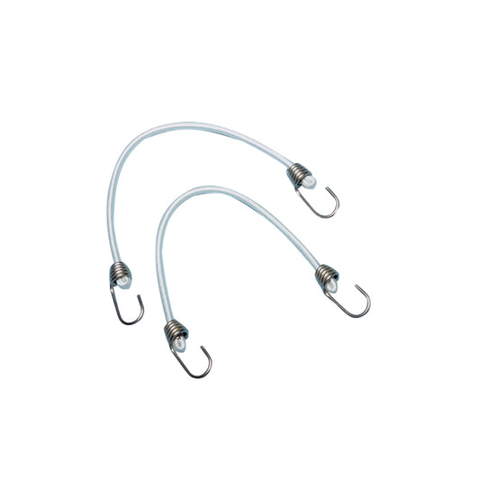 Marine Bungee Cords with Stainless Hook Ends - 3/8" x 16"