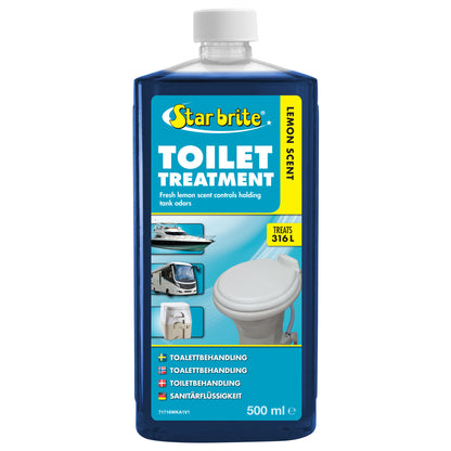 Instant Fresh Toilet Treatment - Lemon Scent, Biodegradable Formula