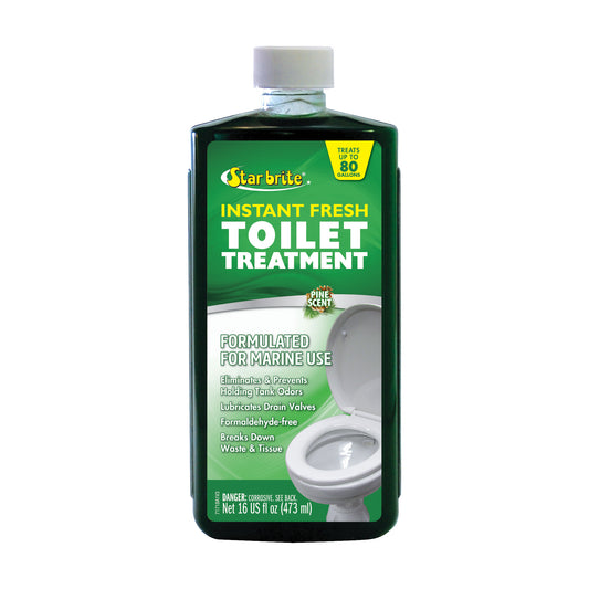 Instant Fresh Toilet Treatment - Pine Scent, Biodegradable Formula