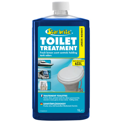 Instant Fresh Toilet Treatment - Lemon Scent, Biodegradable Formula