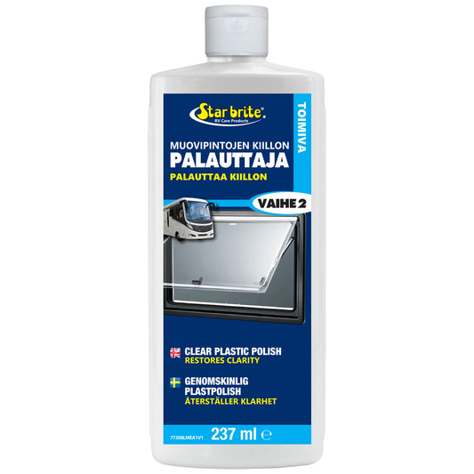 RV Clear Plastic Polish