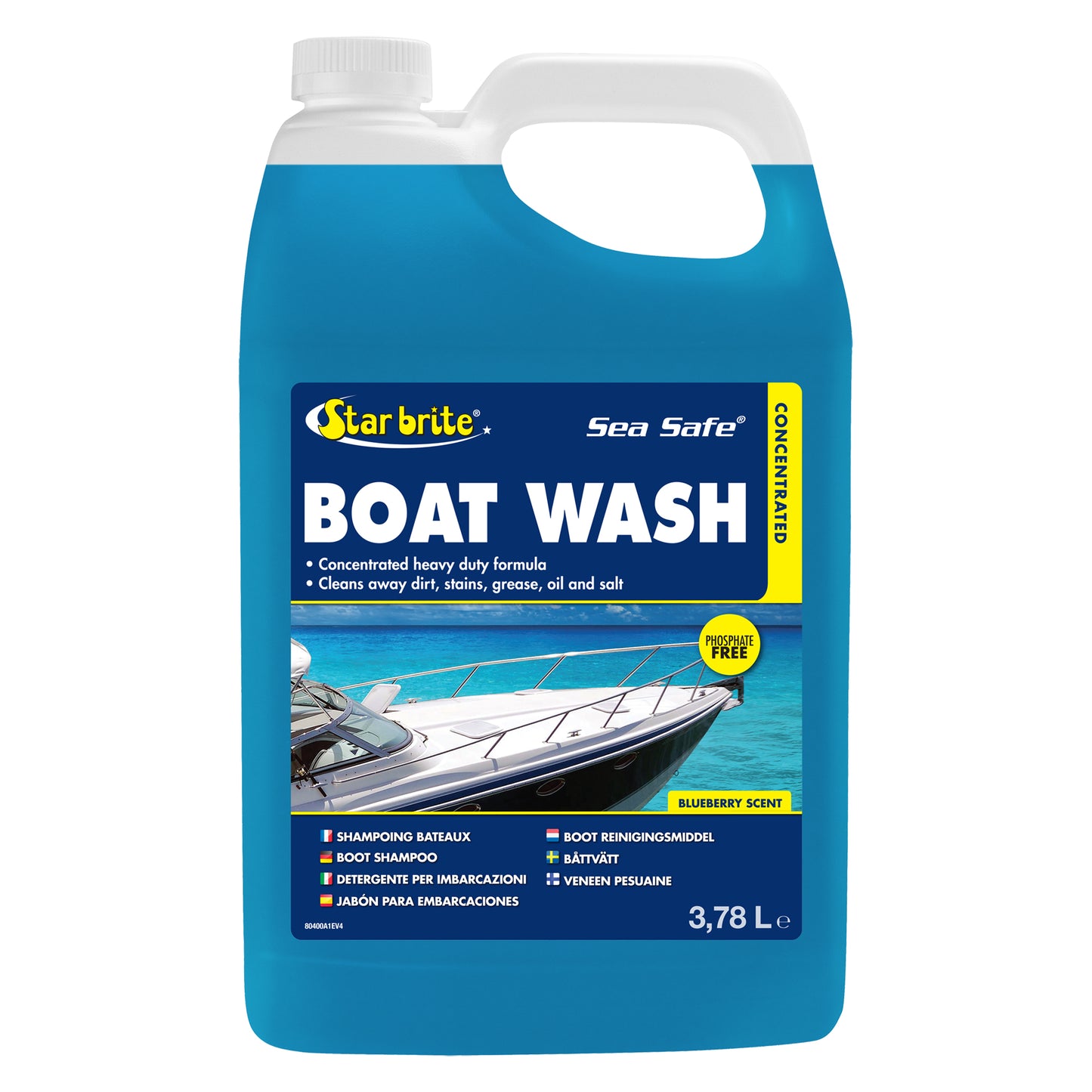 Concentrated Boat Wash - Blueberry Scent