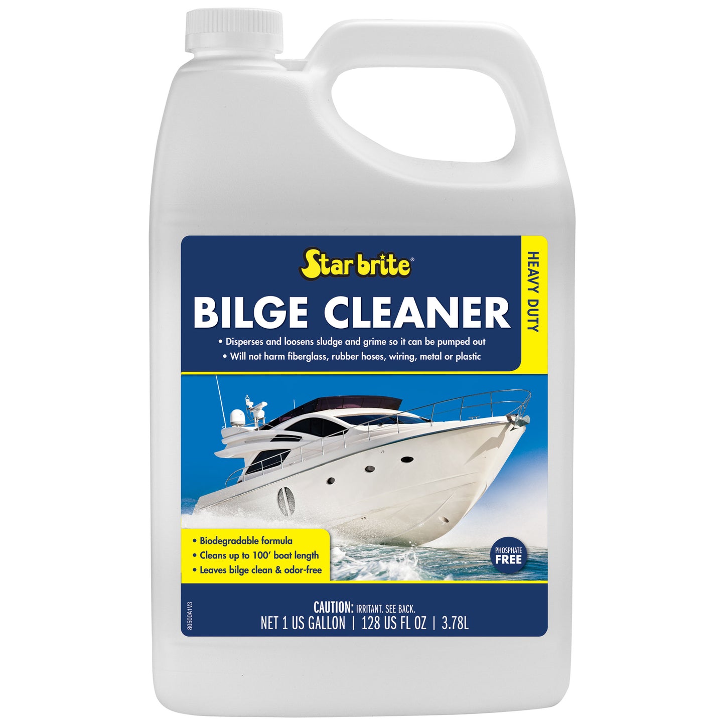 Heavy Duty Bilge Cleaner - Emulsifies Oil, Fuel, Grease