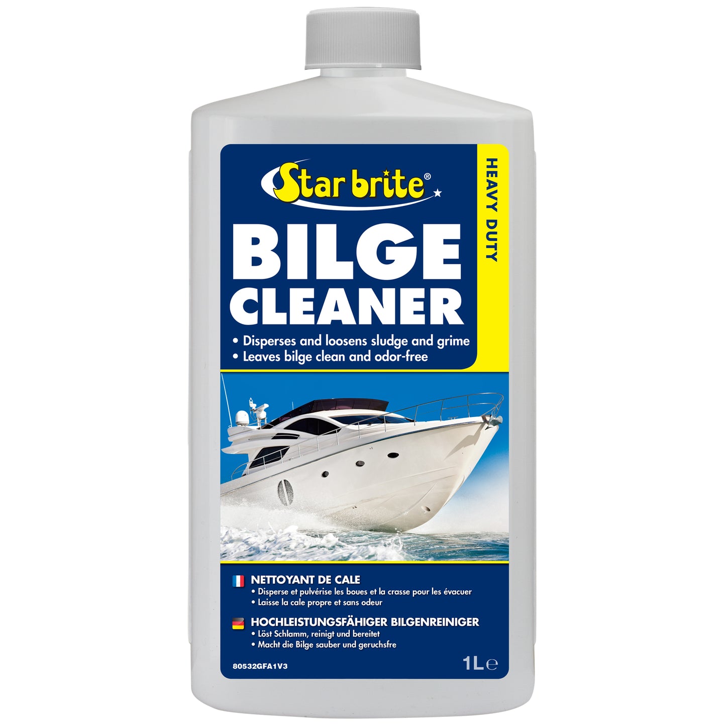 Heavy Duty Bilge Cleaner - Emulsifies Oil, Fuel, Grease