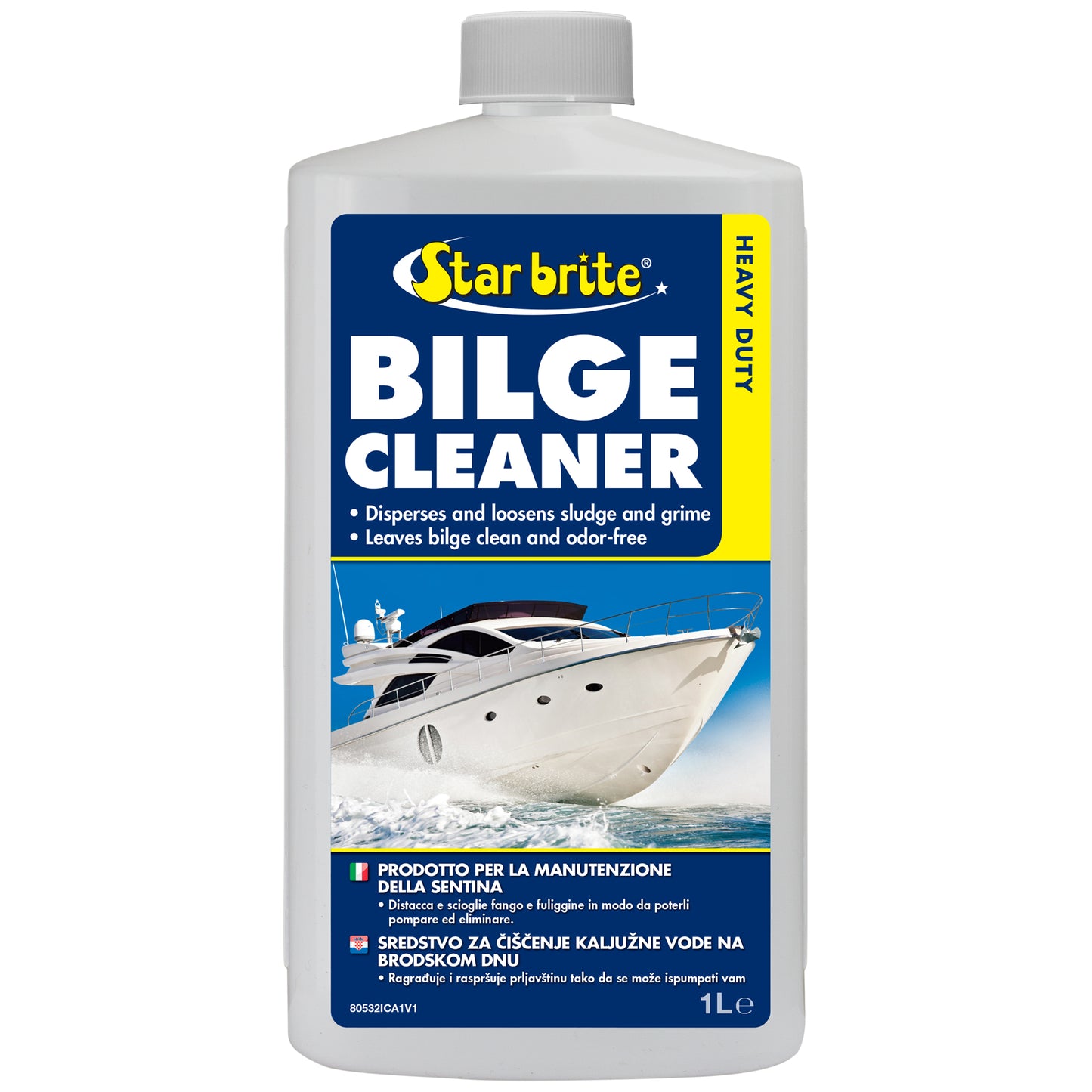 Heavy Duty Bilge Cleaner - Emulsifies Oil, Fuel, Grease