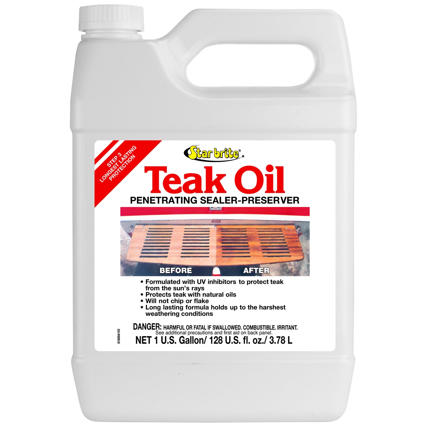 Teak Oil - Marine Grade for the Harshest Conditions