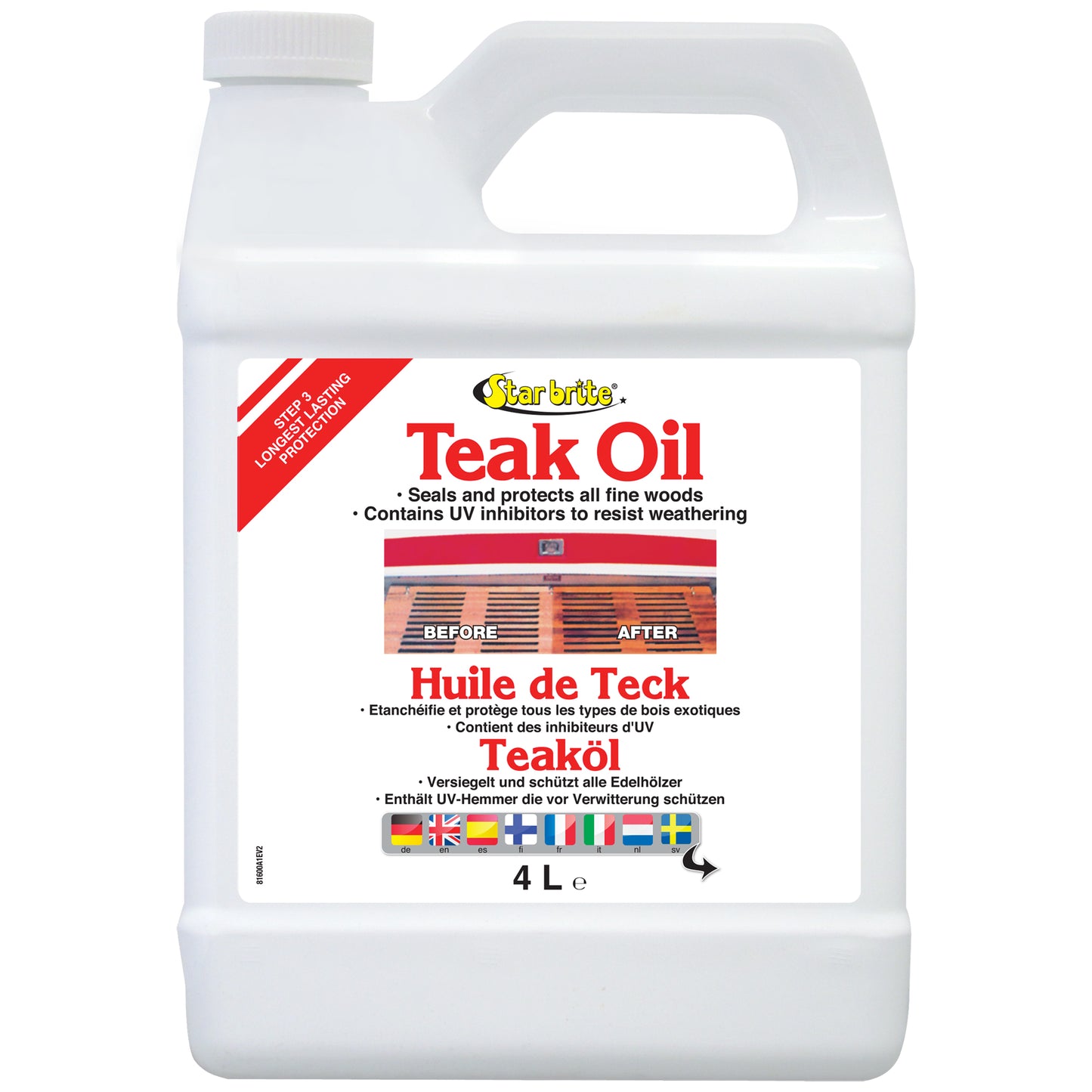 Teak Oil - Marine Grade for the Harshest Conditions