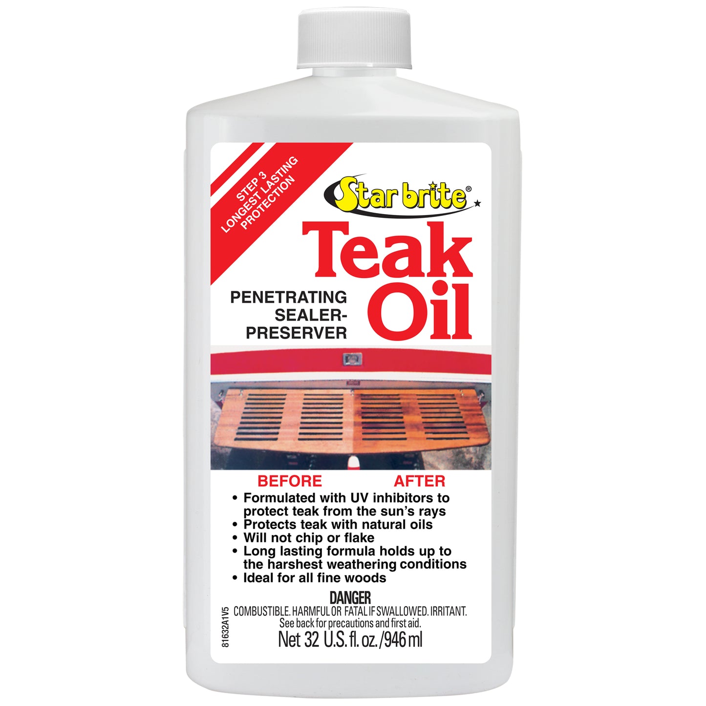 Teak Oil - Marine Grade for the Harshest Conditions