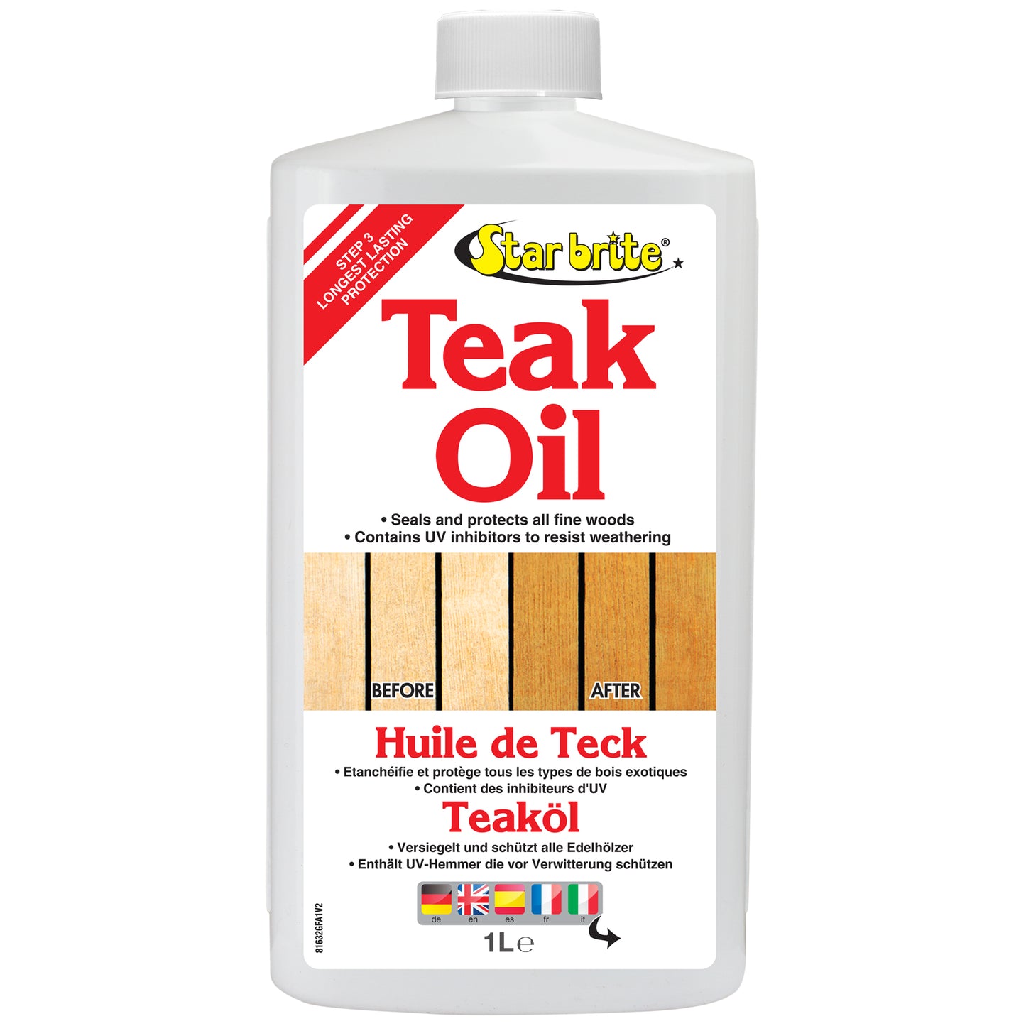 Teak Oil - Marine Grade for the Harshest Conditions