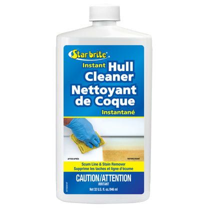 Instant Hull Cleaner - Wipe On, Rinse Off Formula