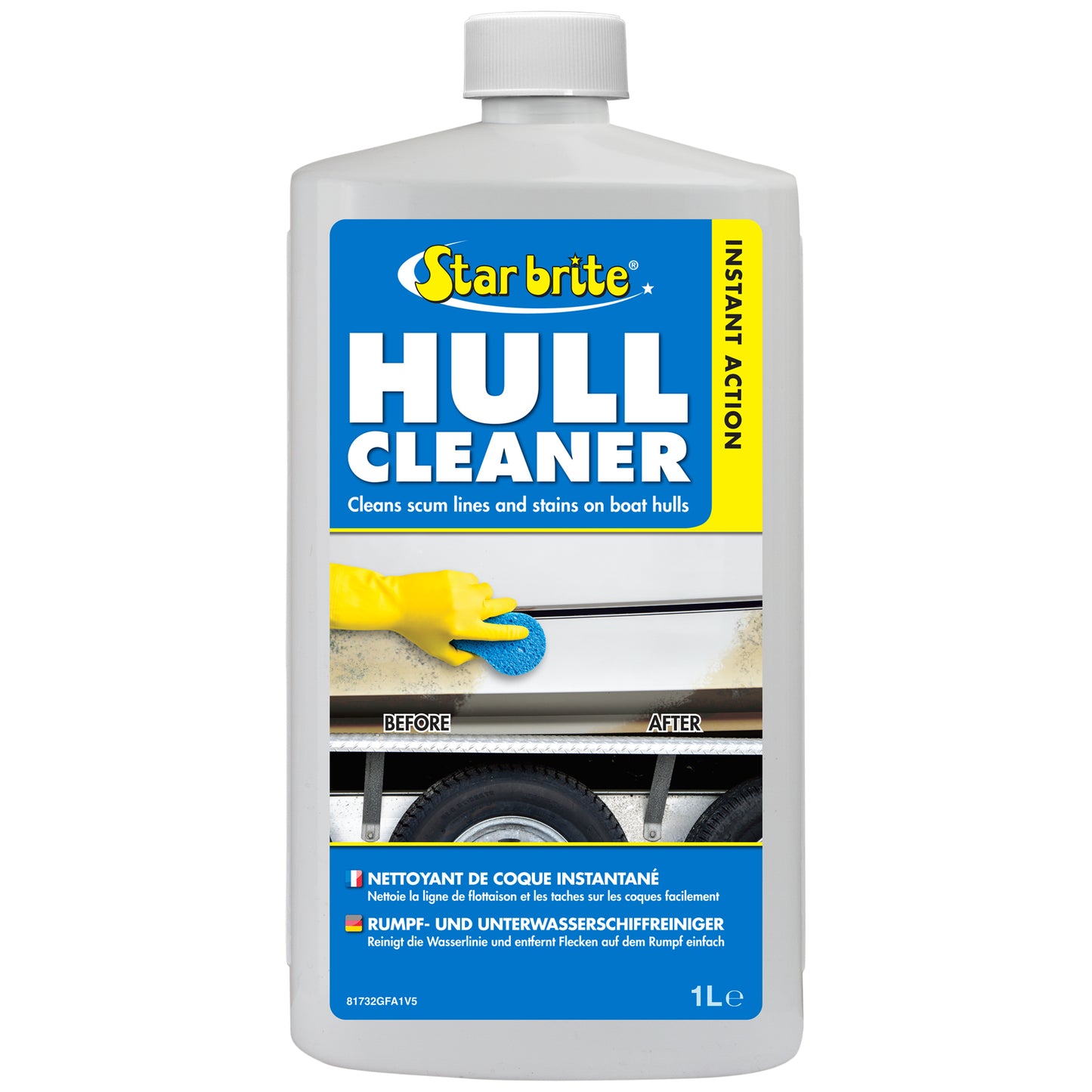 Instant Hull Cleaner - Wipe On, Rinse Off Formula