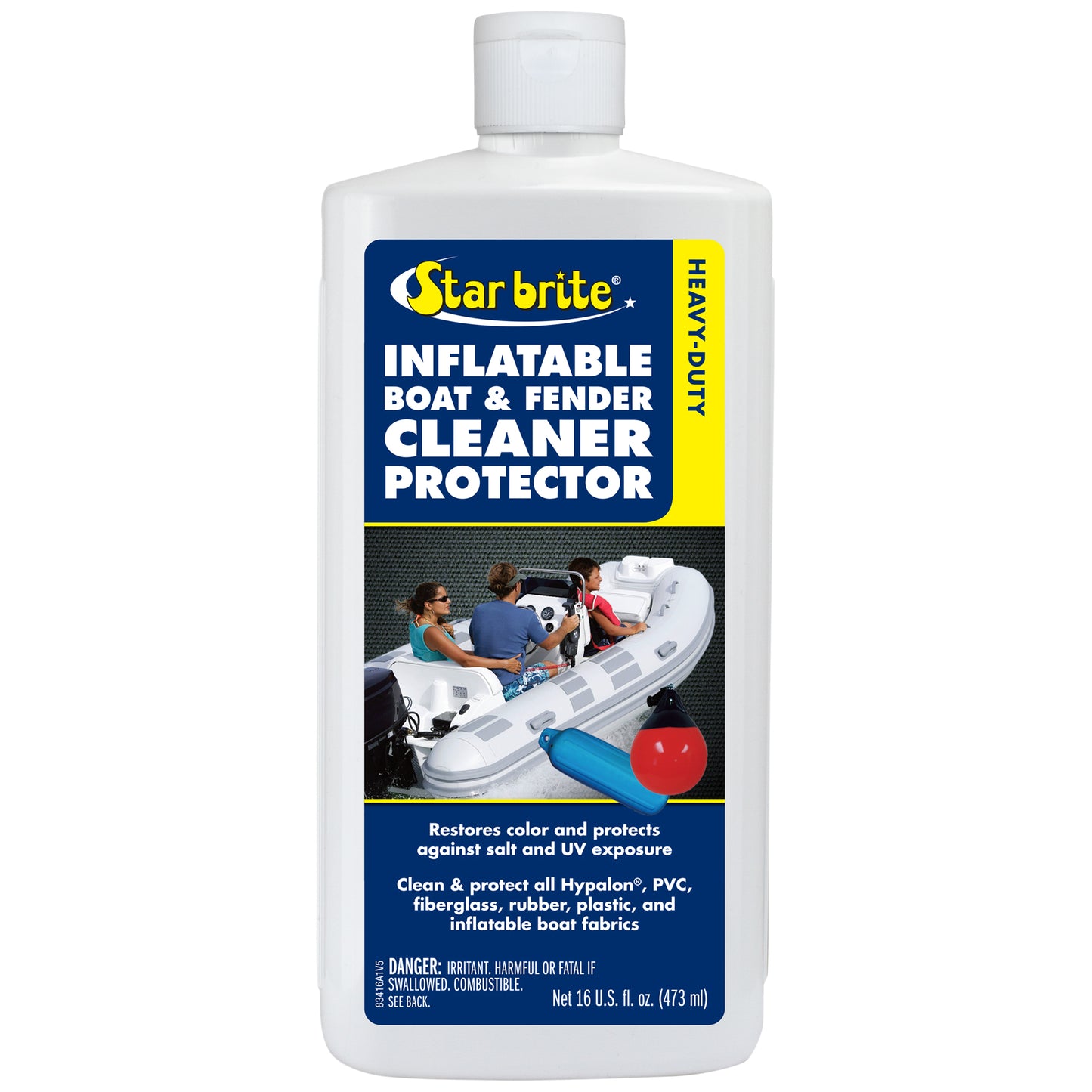 Heavy-Duty Inflatable Boat & Fender Cleaner Protector