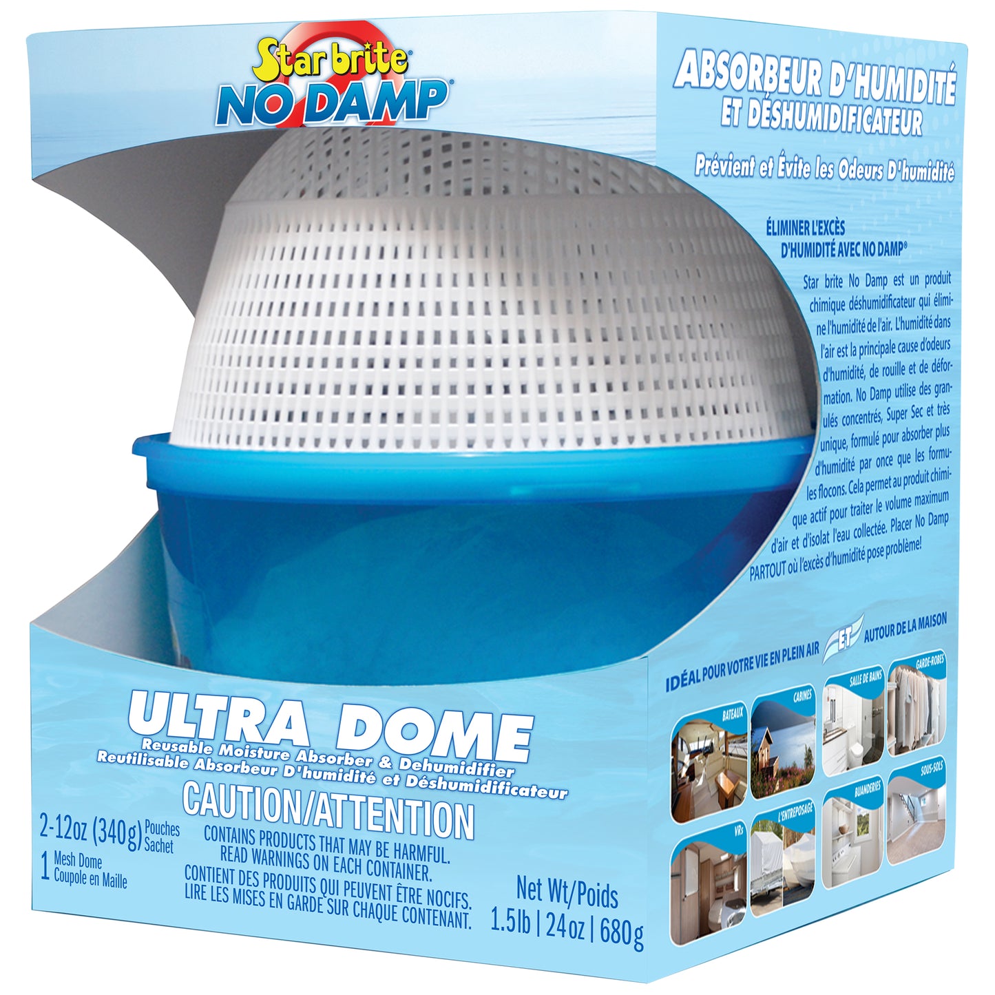 No Damp Moisture Absorber & Dehumidifier