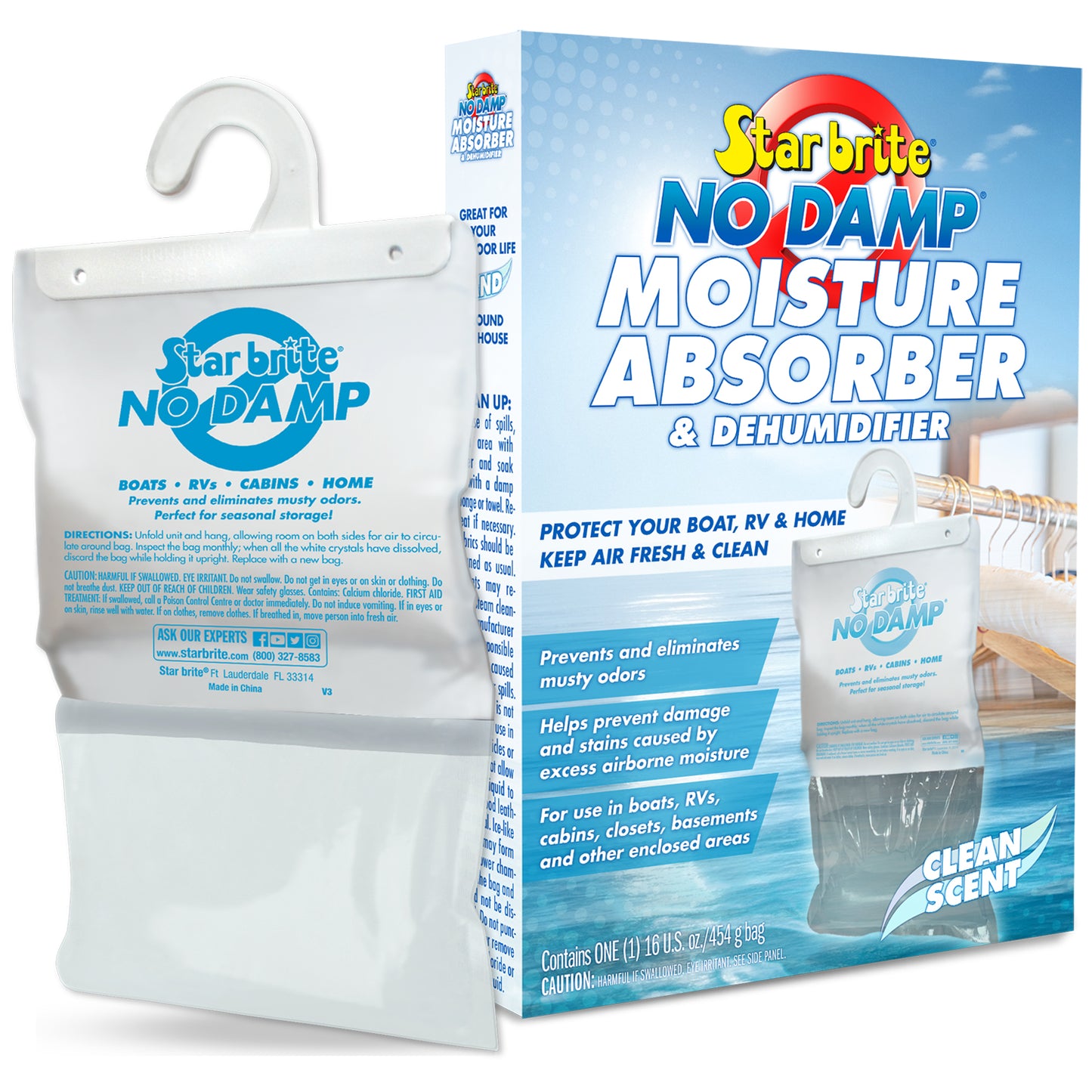 No Damp Moisture Absorber & Dehumidifier