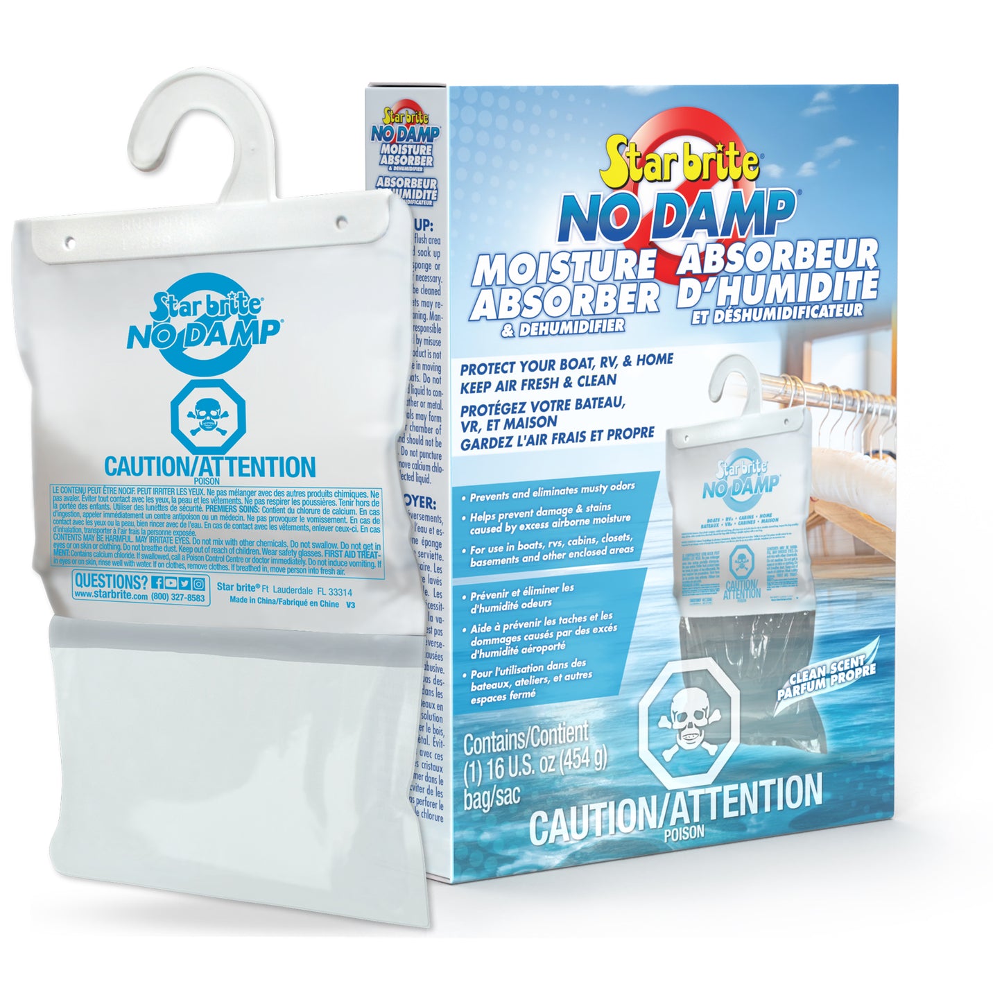 No Damp Moisture Absorber & Dehumidifier