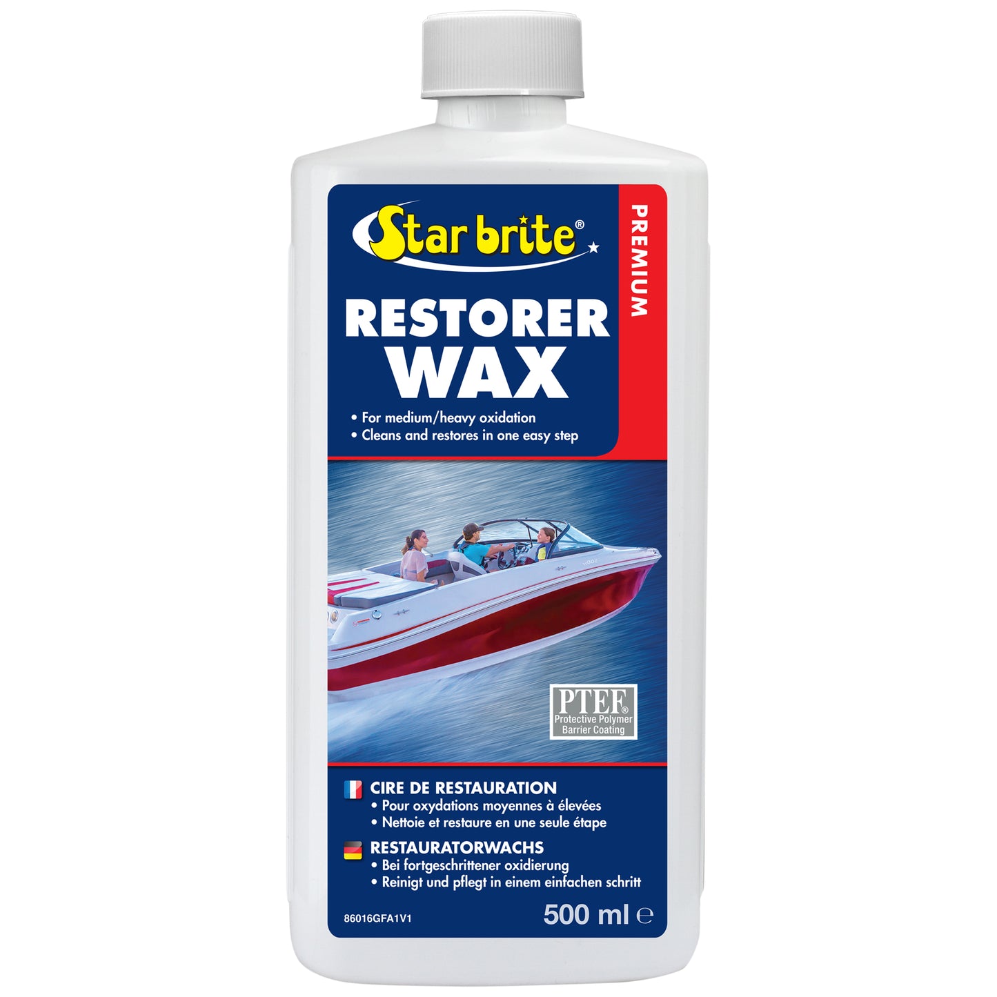 Premium Restorer Wax - For Medium to Heavy Oxidation