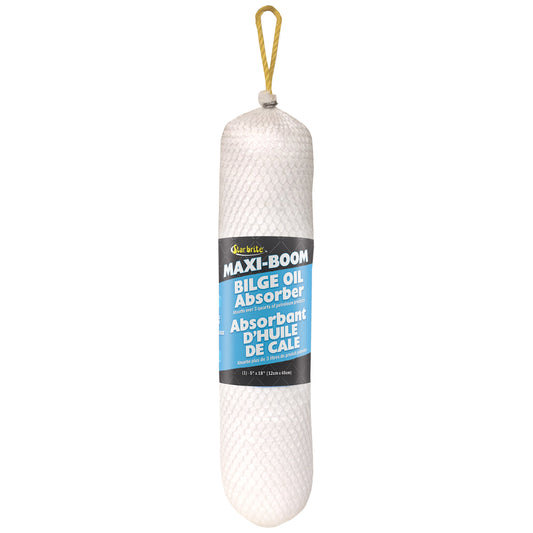 Bilge Oil Absorber Maxi-Boom - Absorbs Fuel, Diesel, Oil, Gas