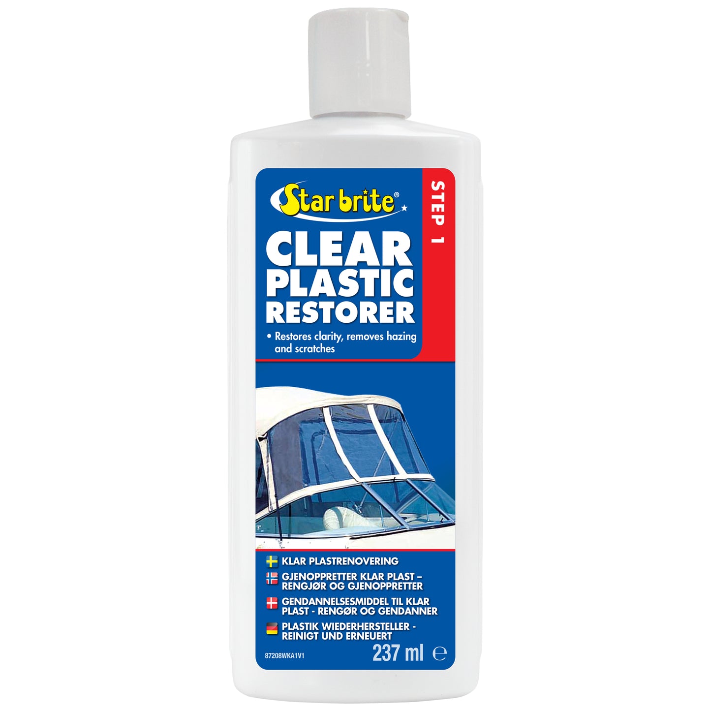 Clear Plastic Restorer - Step 1